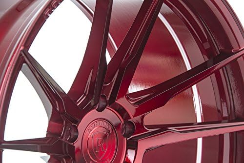 Rohana Wheels RF2 crveni kotač s oslikanim završetkom