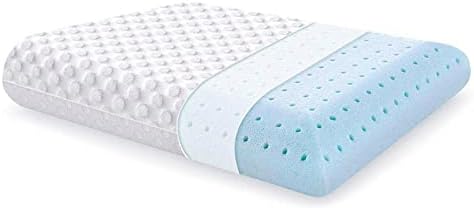 HCORE čvrsto gel memorijsko pjena jastuk s dvostranim hlađenjem i ugodnim pokrovom za pranje za sva godišnja doba prozračeni