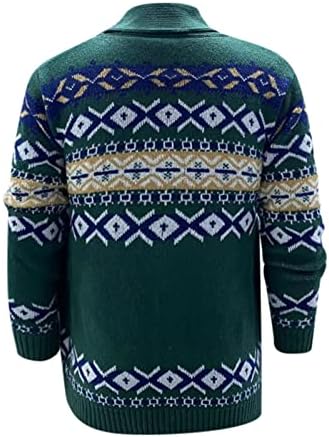 Sinzelimin muški kardigan džemper ružni božićni džemperi FASSION TUMB LIVE ZAKLJUČNI SLUČNI KOSAKI