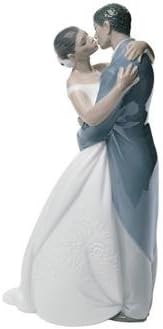Lladro Nao kolekcionarska porculanska figurica: poljubac zauvijek - 9 visok - bračni par/ceremonija vjenčanja. Iz zbirke„