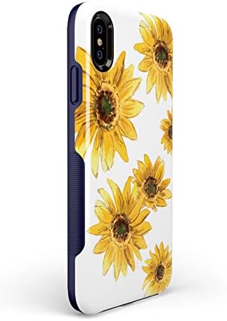 Casely iPhone XS Max kućište | Svijetlo žuti slučaj suncokreta