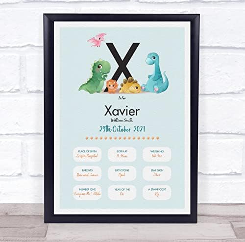 Pojedinosti o rođenju novih dječjih dječjih rasadnika Dinosaur Početni x poklon tisak