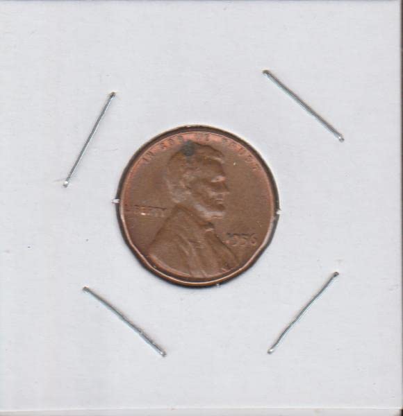 1956. Lincoln Wheat Penny izbor o necirkuliranim detaljima