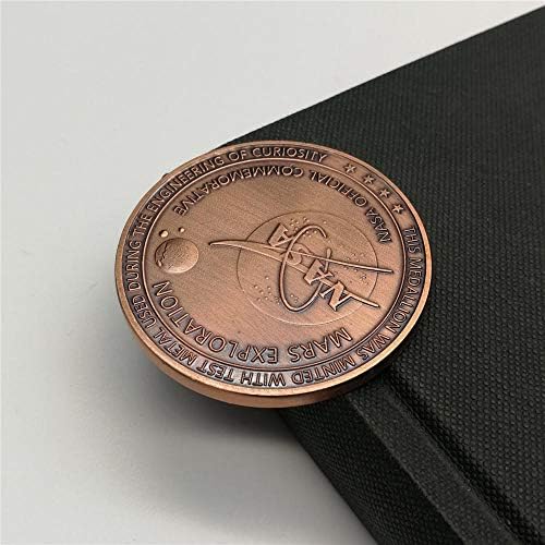 MKIOPNM Izvrsni novčić U.S.mars Rover slijetanje Komemorativne medalje znatiželja za slijetanje Komemorativna kolekcija uređenja