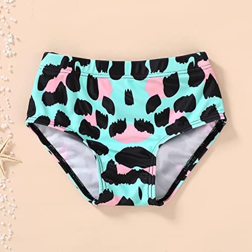Kućište djevojke s 2 komada za djevojčicu kupaći kostim leopard bikini kupaći kostimi za plivanje set