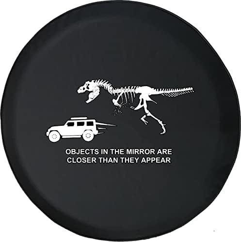 Pokriva gume dinosaur kostur koji potjera RV Camper Custom Car Rezervni poklopci za gume veličine 32 do 33 inča