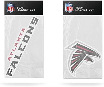 NFL Atlanta Falcons 2-Pack Die Cut Team Logo Magnet Set
