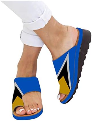 Espadrilles sandale za žene Cheetah Comfort Thong Style Sandals & Flip Flops za žene s podrškom za luku za udobnu šetnju