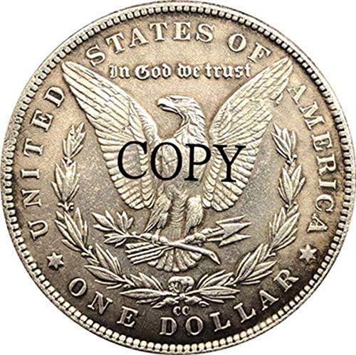 Hobo Nickel 1881-CC USA Morgan Dollar Coin Coin Tip 192 za uređenje kućne sobe