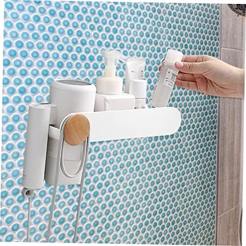 HEIMP držač za sušenje za kosu držač za vješalice zid montirana sušila za kosu za kosu držač zid polica kupaonica polica