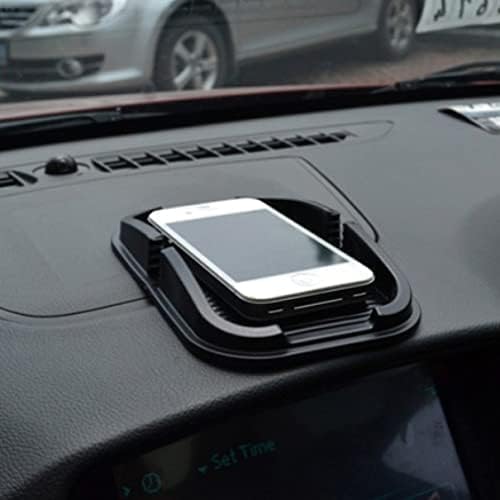 LILLENGNINAN NONSling Phone Pad za 4 u 1 automobilu, Anti Slip Mat Universal 360 ° stupnjeva jelena jelena crna
