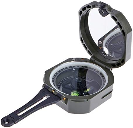 N/visoka precizna džepna geološka skala kompasa 0-360 stupnjeva lagana, kompaktna mala i jednostavna za nošenje