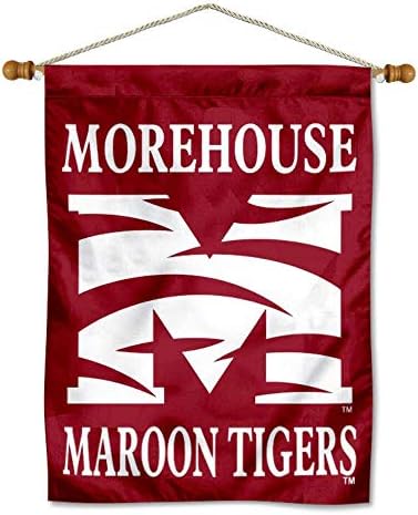 Morehouse Maroon Tigers Banner zastava i set natpisa na drva