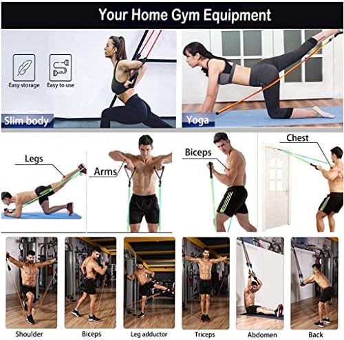 JYDBRT pojas otpora set Extender joga pilates vježba fitness oprema za home latex elastični bend fitness