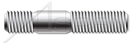 M14-2,0 x 75 mm, DIN 938, metrike, studs, dvostruki, vijačni kraj 1,0 x promjera, a2 nehrđajući čelik