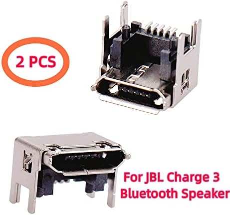 Komsunma 2-pack USB zamjena za punjenje za JBL naboj 3 Bluetooth zvučnik Micro USB priključak za punjenje s kompletom za