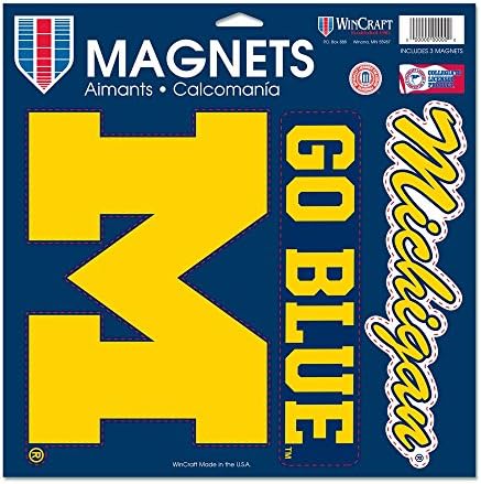 Wincraft NCAA Sveučilište u Michiganu vinil magnet, 11 x 11