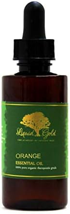 2,2 oz s staklenim kapinom Premium narančasto esencijalno ulje tekuće zlato čisto organski prirodni aromaterapija