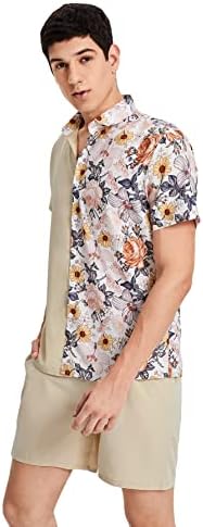 Prednja košulja bluze WDirara Floral Print Front Majice i struka struka bez tinejdžera bez tinejdžera