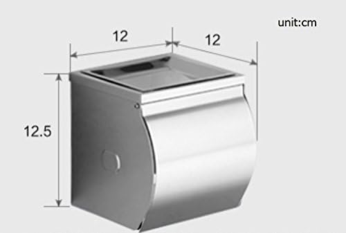 Držač valjaka za toalet, kutija od nehrđajućeg čelika Tkivno tkivo WC HoldErroll WINDERWOADET WC