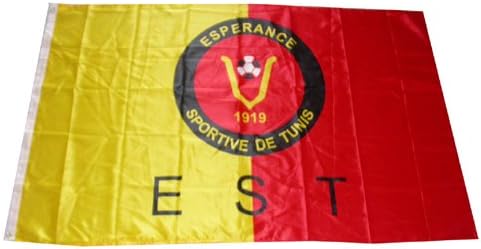 Est espérance Sports de Tunis Flag Football Banner 3x5 stopa
