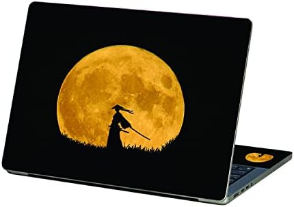 MogrySkins koža kompatibilna s Apple MacBook Pro 16 ” - Samurai | Zaštitni, izdržljivi i jedinstveni poklopac omota vinilne