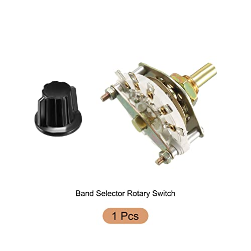 Rebower Band Selector Rotacijski prekidač 1p4t 1 pol 4 Položaj, 1 paluba [za radio, TV, jedinica za upravljanje industrijskim