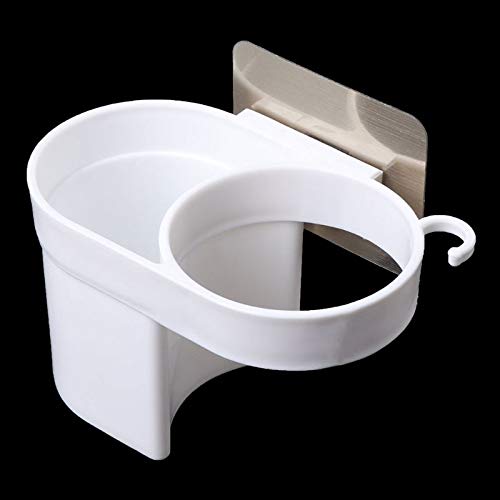 Plastična ljepljiva kosa držač za sušenje nosača Zidna ljepljiva montaža za puhanje kupaonice