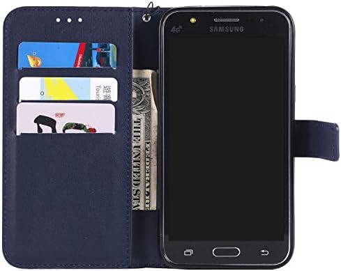 Kožna torbica-novčanik-mobitel Samsung Galaxy J3 V/J3 3 /J36V/Sky/Express Prime/ Amp Prime sa utorom za vlasnika kreditne
