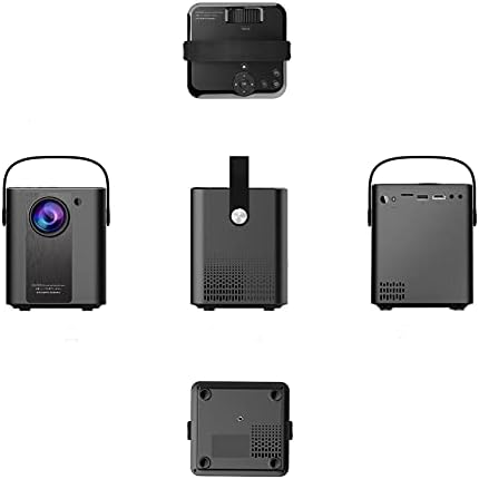 WALNUTA P500 Mini projektor za prijenosno kućno kino za pametne telefone Podržani 1080p filmova Beamer za kućnu zabavu