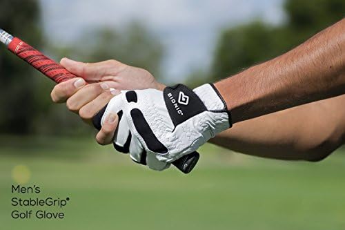 Bionic rukavice - muškarci stabilna rukavica za golf s patentiranom tehnologijom prirodne fit izrađene od dugotrajne, izdržljive