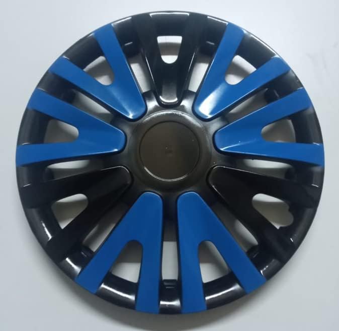 Copri set od 4 kotača od 13 inča crno-plave hubcap Snap-on odgovara Fordu