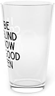 Čaša piva Pinta 16 oz novost daltonizam daltonizam u daltonizmu achromatopsia poremećaji oka smiješno zadano ime