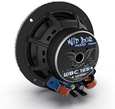 Audio Wild Boar WBC 1654 6,5 4 Ohm prednji zvučnici s roštiljima za 2014+ Harley-Davidson FLH Touring Modeli WBC 1654