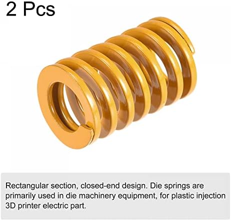 UXCELL 3D pisač Die Spring, 20 mm OD 30 mm dugačak 2pcs Spiral Stingling Light Compression kalup kalupa za 3D printer Električni