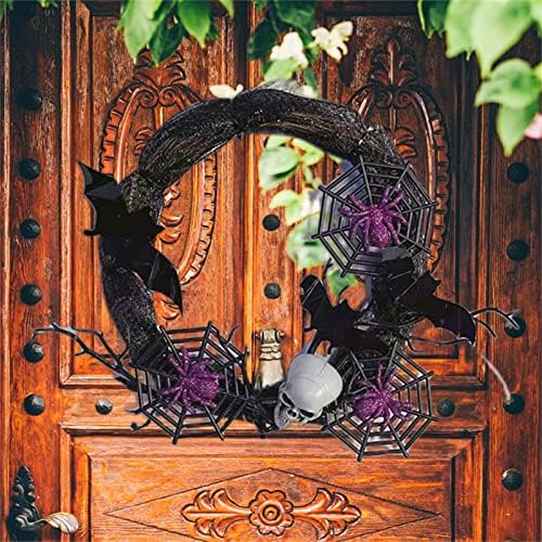 Noć vještica vijećnica ukrasi za vrata zabave ukrasi za dom ulazne vrata vijenac zid dekor ravni jesenski lišće