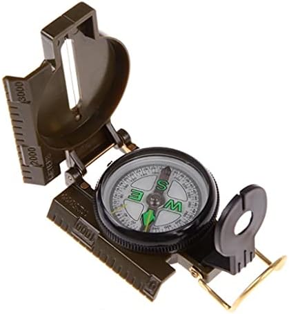 TJLSS prijenosna sklopiva objektiva kompas moda multifunkcionalna vanjska leća kompas brodica kompas nadzorna ploča crtica