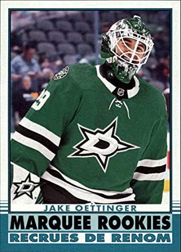 2020-21 O-pee-chee Update hokej retro 629 Jake Oettinger RC Rookie Dallas Stars Marquee Rookies Službeni NHL Trgovačka kartica