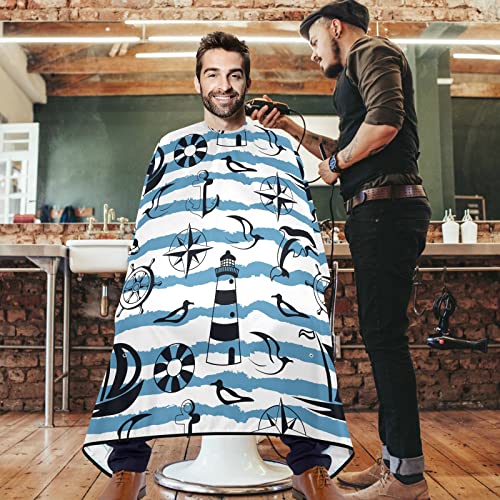 Visesunny brijač ogrtač more putničke poliestere za rezanje kose salon rta rta pregača anti-statička frizura otporna na vodu