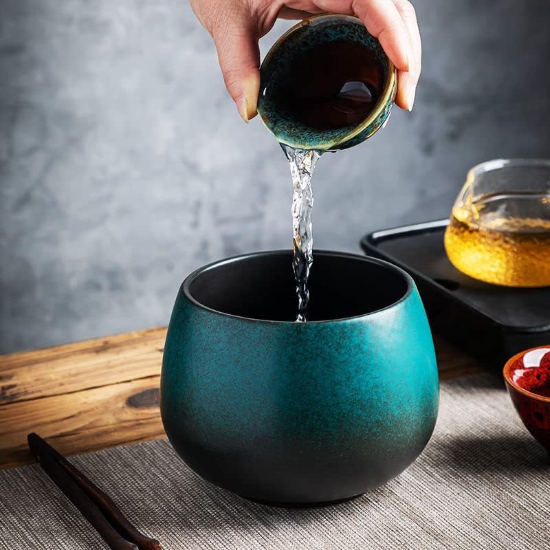 Veliki čaj za pranje čaj od čajnih zdjela s vodom keramičko pranje veliko keramičko svjetlo luksuzni čaj set kuhinja kuhinja