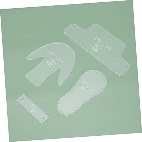 1 set markica za scrapbooking šablone za šablone za slova predložak za izradu čizama akrilni lim za štancanje kožni predlošci