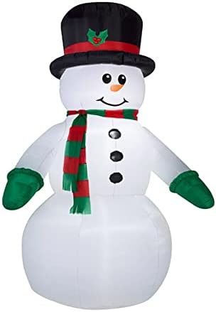 Pet domena na napuhavanje božićnih ukrasa na otvorenom božićna igračka snjegovića na napuhavanje s ugrađenom zračnom pumpom