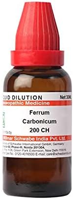 Dr Willmar Schwabe India Ferrum Carbonicum Razrjeđivanje 200 CH Boca od 30 ml razrjeđivanja
