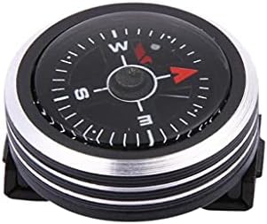 QUUL MINI prijenosni gumb za satove kompas za narukvicu na otvorenom za planinarenje kampiranje vanjskih alata