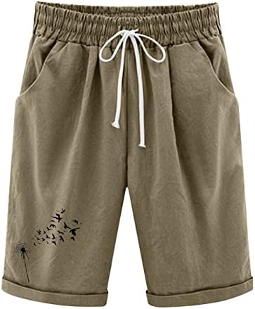 Čiste boje bermuda kratke hlače ženske dužine koljena ljeto casual dres kratke hlače s dubokim džepovima salon dugi kratke