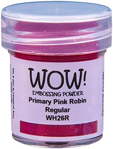 Wow! USA WOW utiskivanje PWDR -a, primarni ružičasti robin