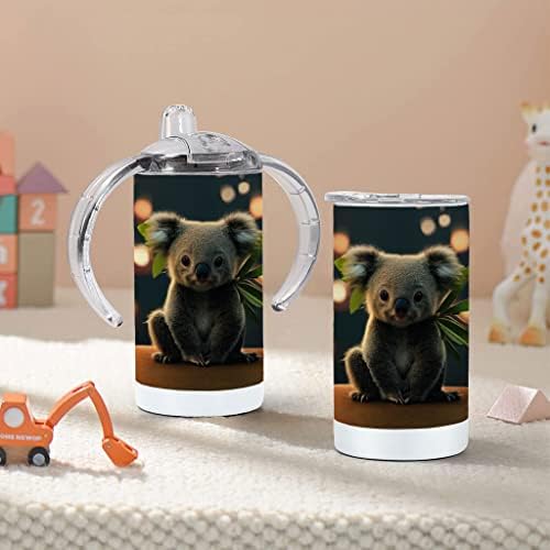 Šalica za piće sa životinjskim dizajnom - dječja šalica za piće s umjetničkim printom-šalica za piće sa životinjama