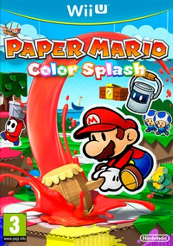 Papir Mario: prskanje boje