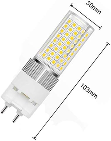 LED žarulje 912 12 vata hladno bijela 6000K LED kukuruzna žarulja za dom, skladište, tvornicu, dvo-Pinska Baza 912, bez podešavanja
