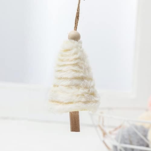Ukrašeni vijenac božićni ukras dekoracija božićno drvce viseći ukrasi plišani mali nakit za božićno drvce mali viseći veliki